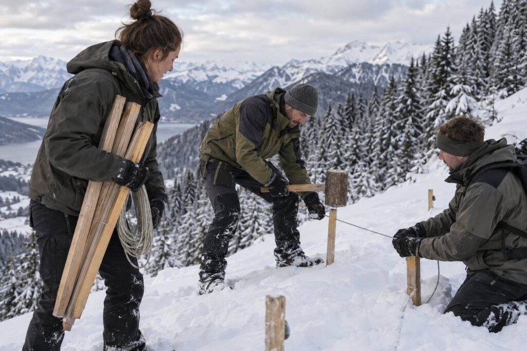 Mise en défens hivernale pour préserver la faune