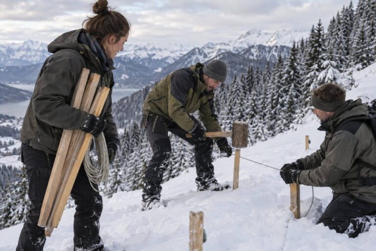 Mise en défens hivernale pour préserver la faune