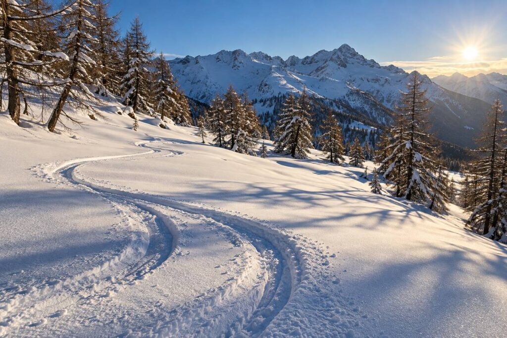 Traces et activités : relevé de la fréquentation hivernale